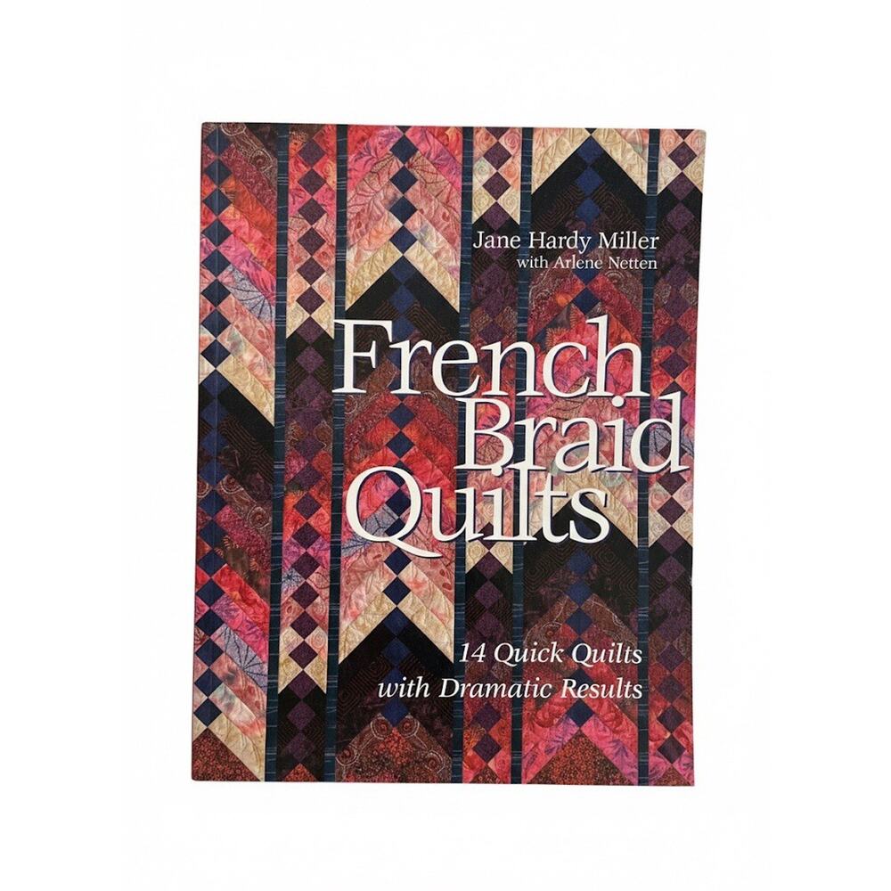 French Braid Quilts Book Paperback 14 Quick Quilts Crafts Learn Blowing Effect